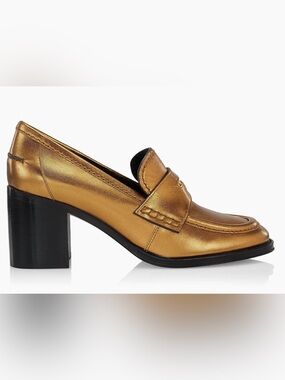Veronica Beard

Metallic Leather Penny Loafers 7.5